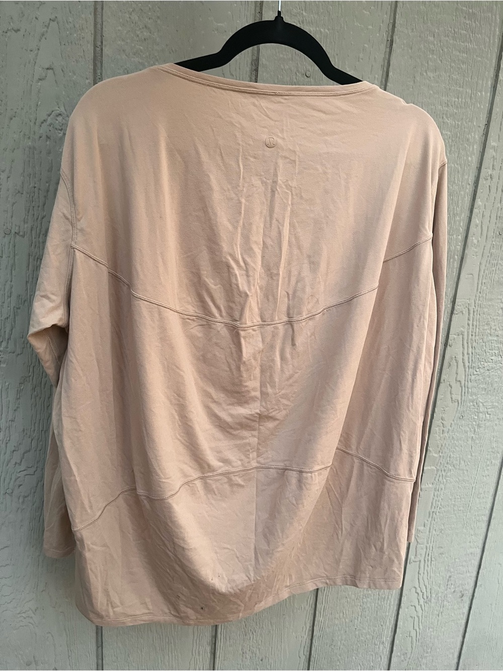 Lululemon Long Sleeve Relaxed Women's Top in tan